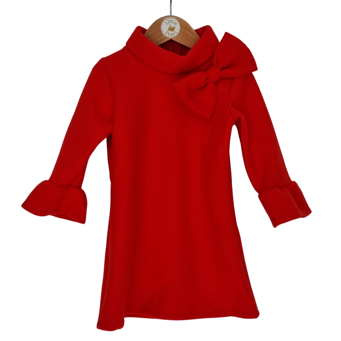 Mia Belle Red Bow Dress age 3yrs