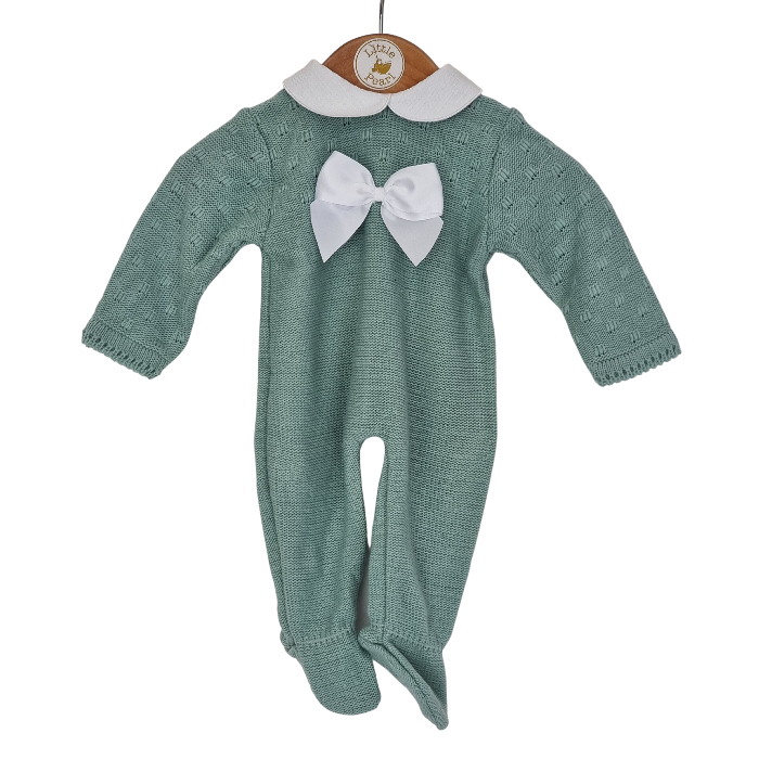 Sage Bow Romper