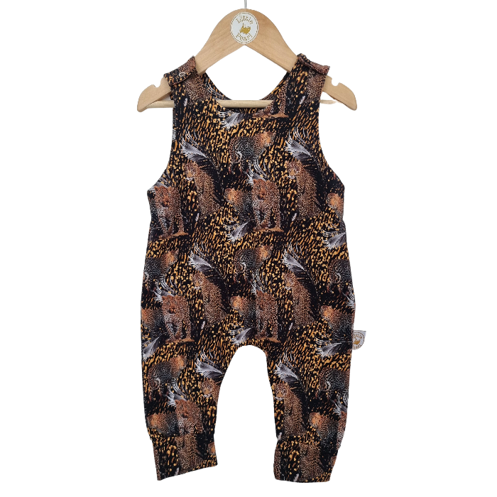 Dark Tiger Long Romper