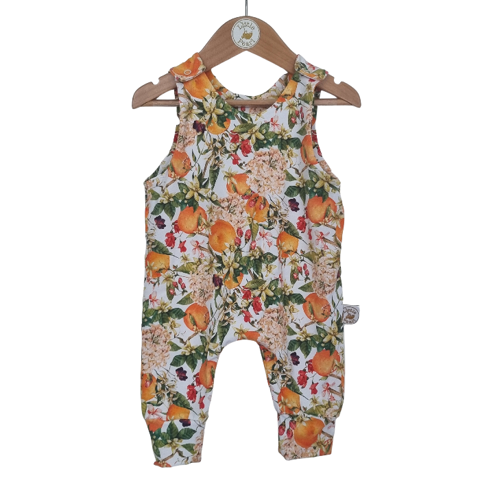 Oranges & Lemons Long Romper