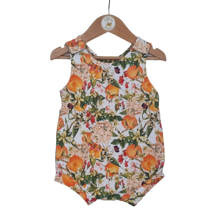 Oranges & Lemons Short Romper