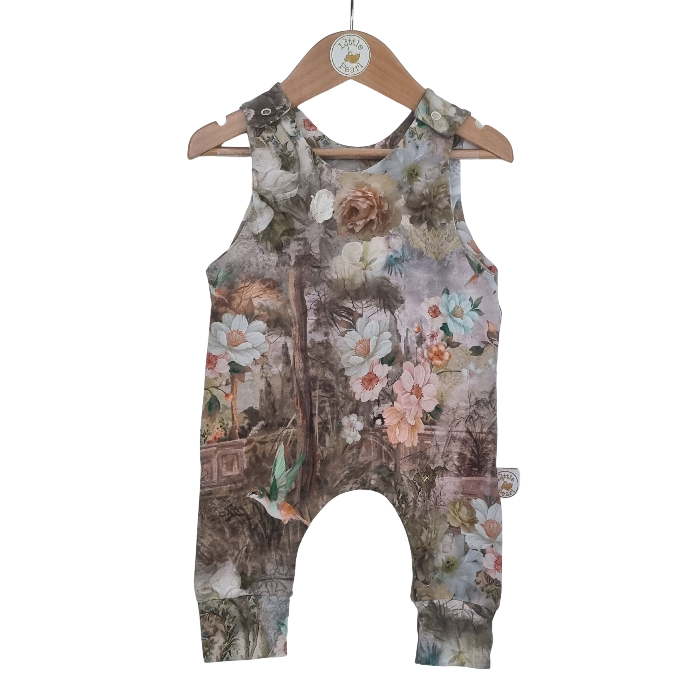 Peacocks Long Romper