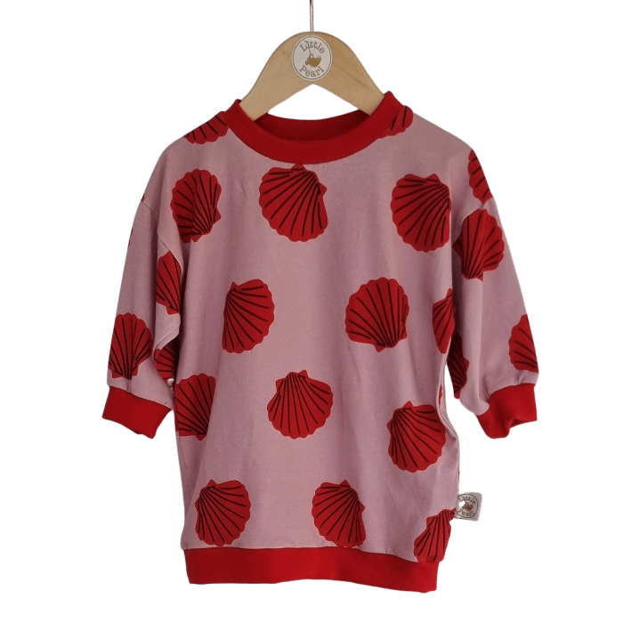 Clam Shell Jumper Dress