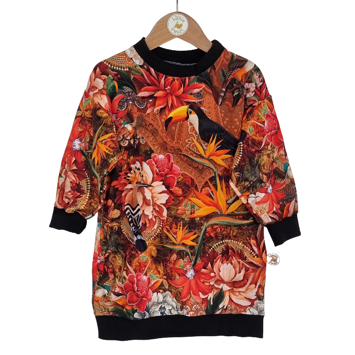 Toucan Jumper Dress