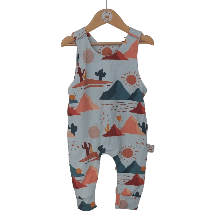 Mountains Long Romper