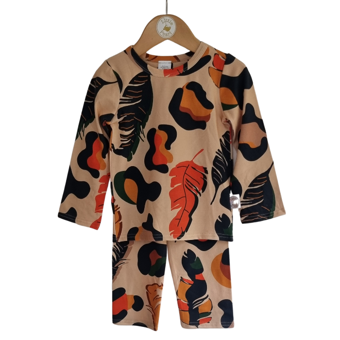 Leopard Feather Pyjamas